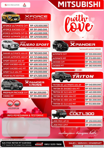 📢 Harga Pricelist Mitsubishi batang 2025 Terbaru – Cek Penawaran Terbaik! 🚗
